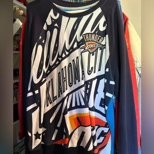 OKC thunder men’s jacket size xl